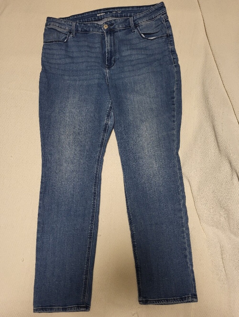 Old Navy Medium Blue Women's Straight Jeans